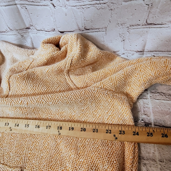 Faherty Whitewater Women's Hooded Sweater Poncho Orange XXL - Picture 14 of 16